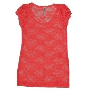 Bozzolo Sheer Lace Top